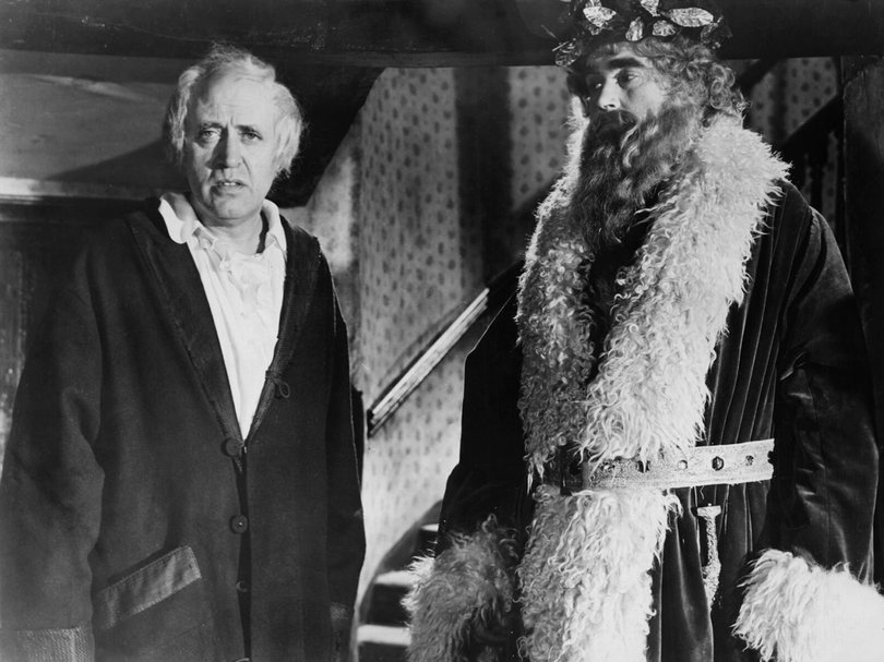 The 1951 movie Scrooge starred Alastair Slim.