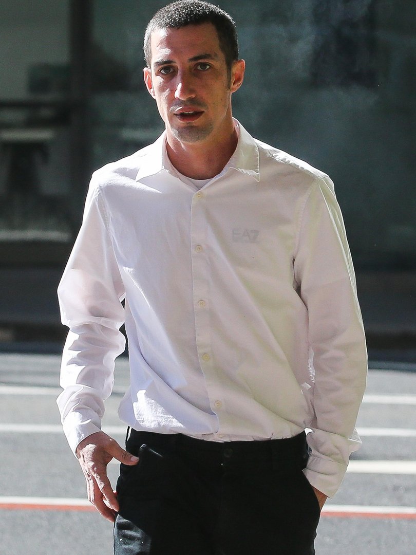 Ryan Marshall was also convicted of performing a Nazi salute. Picture: NewsWire / Gaye Gerard