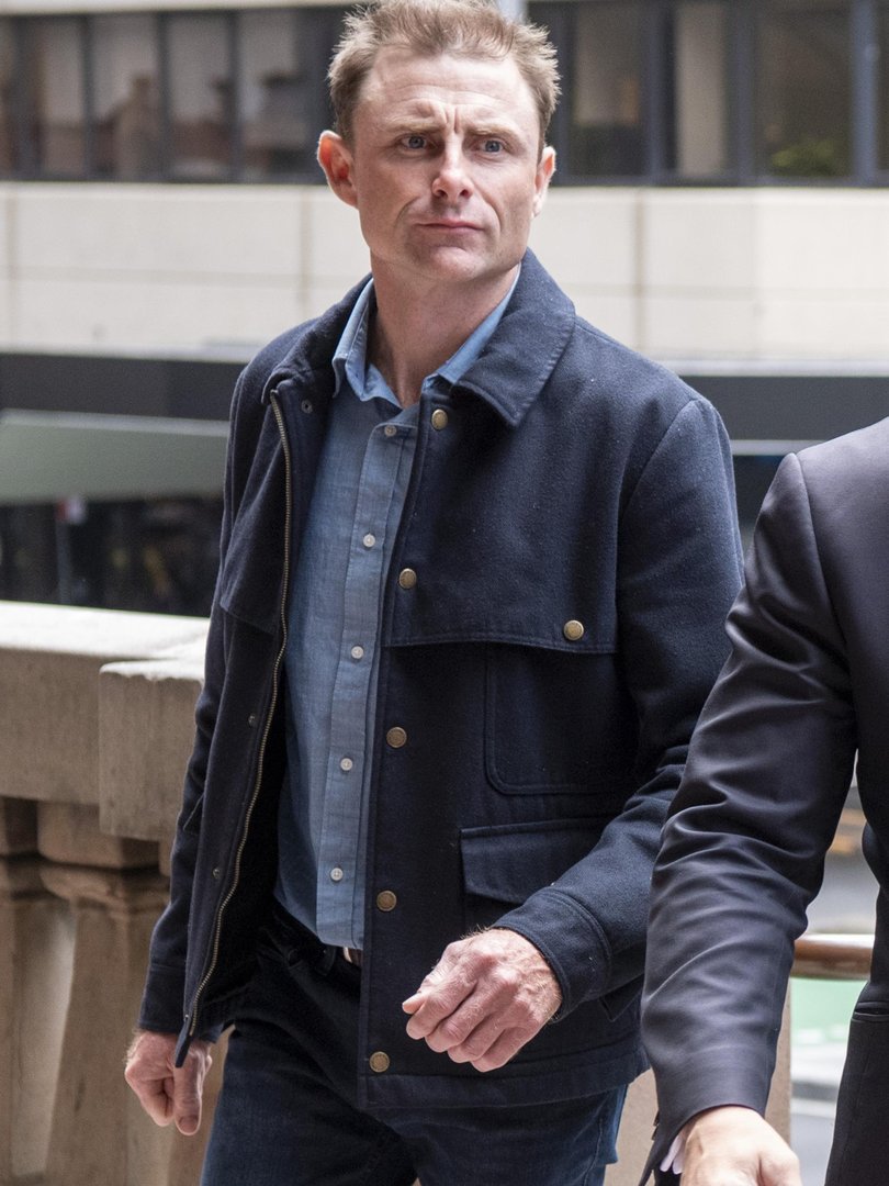 Daniel Muston was convicted of performing the Nazi salute outside a Jewish museum in Sydney. Picture: NewsWire / Simon Bullard
