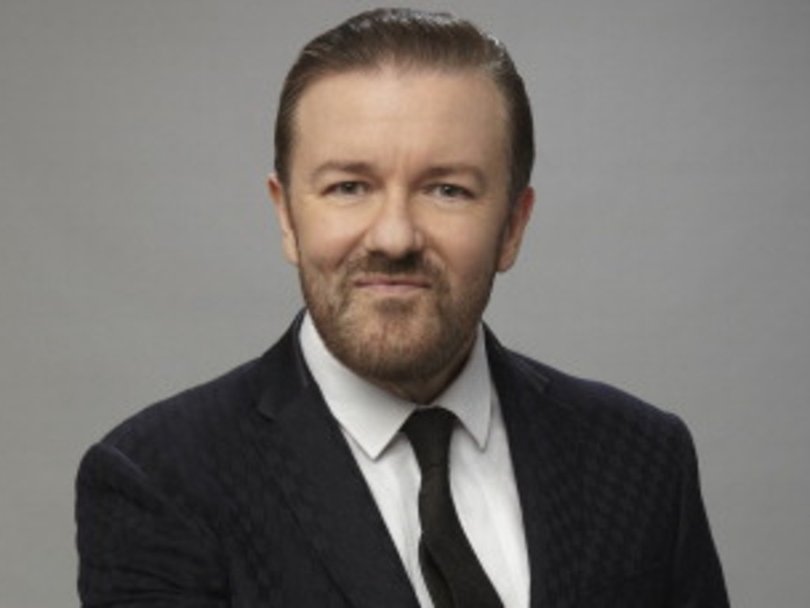 Mr Mitchell’s lawyers argued he was copying a Ricky Gervais skit. Picture: odd Antony/NBC/NBCU Photo Bank via Getty Images.