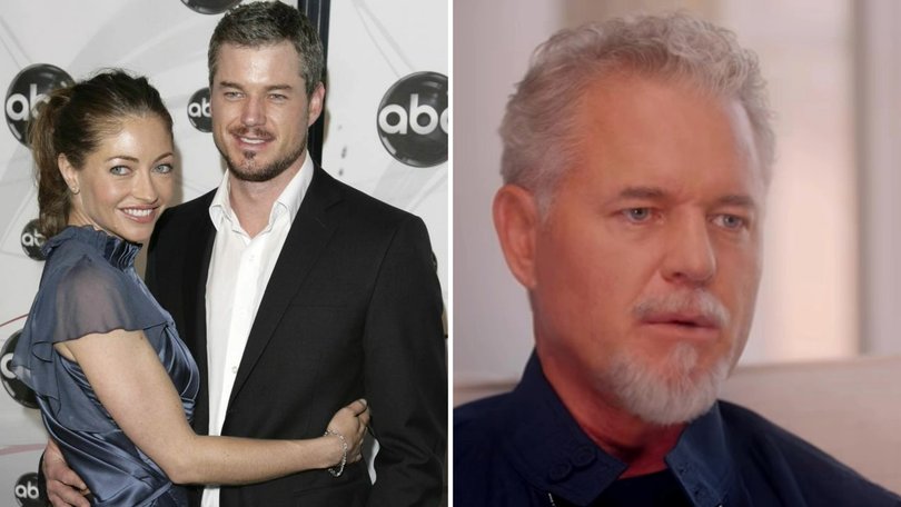 Actor Eric Dane has held back tears as he opened up about his life with ALS.