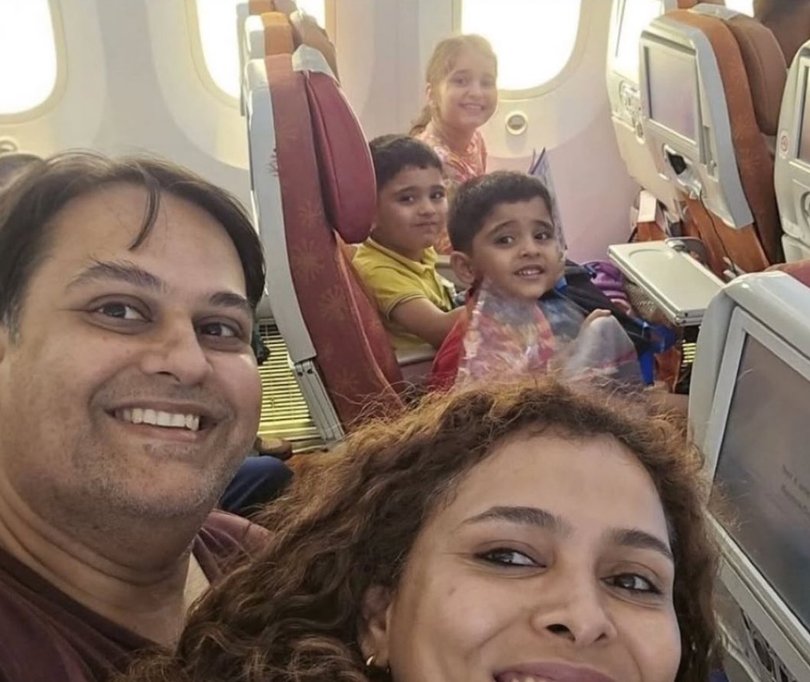 Pratik Joshi, his wife Komi Vyas, their twin sons Pradyut and Nakul, and daughter Miraya — were among the victims of the Air India plane crash in Ahmedabad.