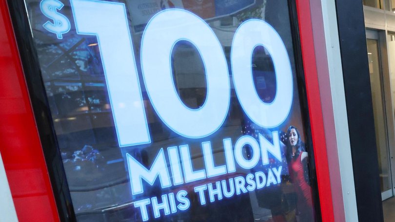 Only six other Australians know what it feels like to win a $100m prize. Picture: NewsWire/ David Crosling