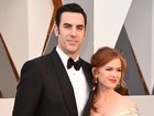Sacha Baron Cohen and Isla Fisher.