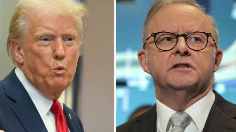 Anthony Albanese confirmed he had a scheduled meeting with US President Donald Trump on Tuesday.