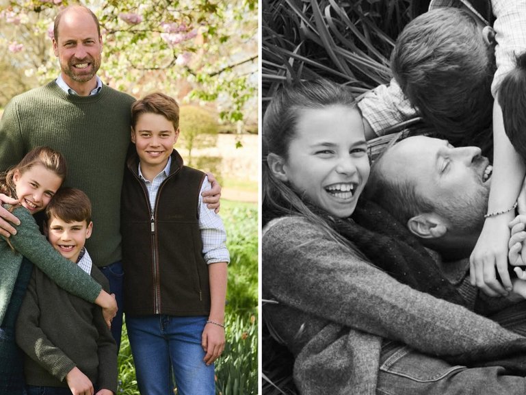 The Wales children have paid a touching tribute to their father, Prince William, in honour of Father's Day.