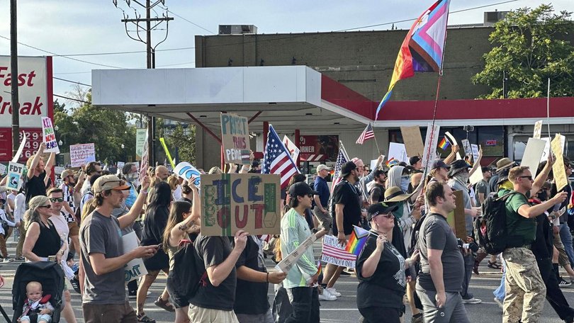 A man was shot dead at a "No Kings" rally in Salt Lake City.