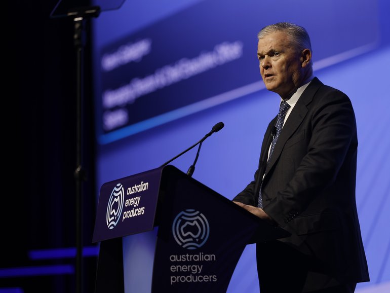 Santos CEO Kevin Gallagher.