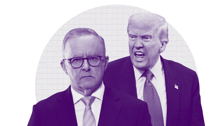 CAMERON MILNER: Donald Trump needs to grill Anthony Albanese on his inaction on anti-Semitism at G7 meeting.