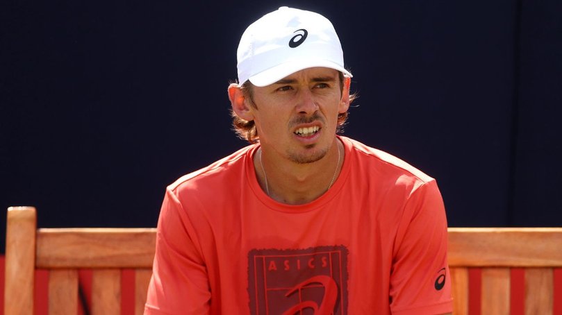 Alex de Minaur took a break from tennis after his French Open loss.