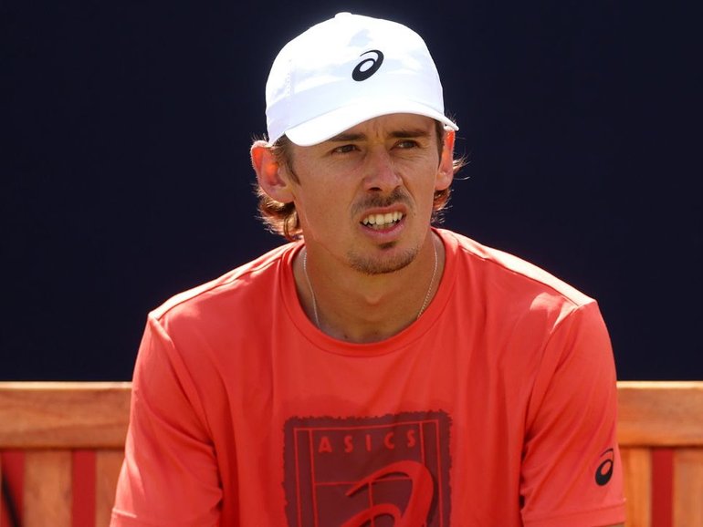Alex de Minaur took a break from tennis after his French Open loss. 
