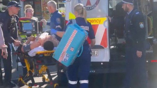Three people have been shot at a kebab shop in Sydney's south west.