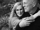 Rumer Willis with her dad Bruce.