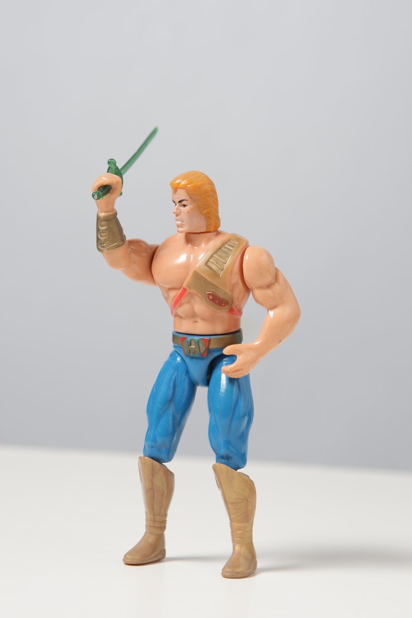Vintage He-Man toy.