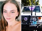 More than 50 vehicles joined a ‘powerful’ convoy in tribute to murdered Queensland teen Pheobe Bishop on Sunday.