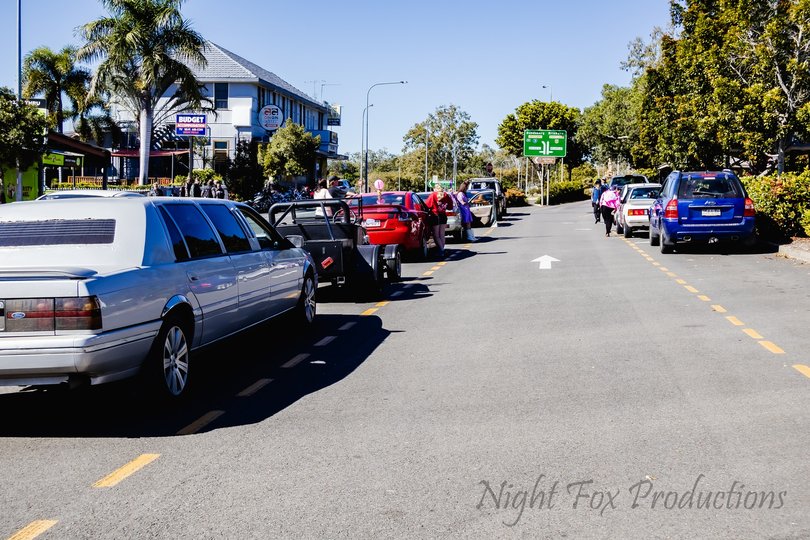 More than 50 vehicles joined a ‘powerful’ convoy in tribute to murdered Queensland teen Pheobe Bishop on Sunday.