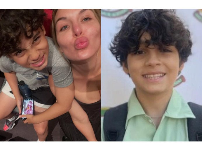 Clare McCann pictured with her son Atreyu McCann.
