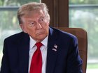 US President Donald Trump attends a working session during the G7 Summit in Canada.