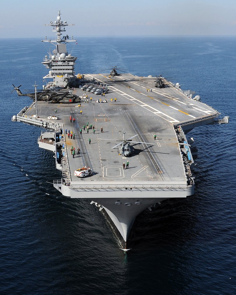 The USS Carl Vinson.