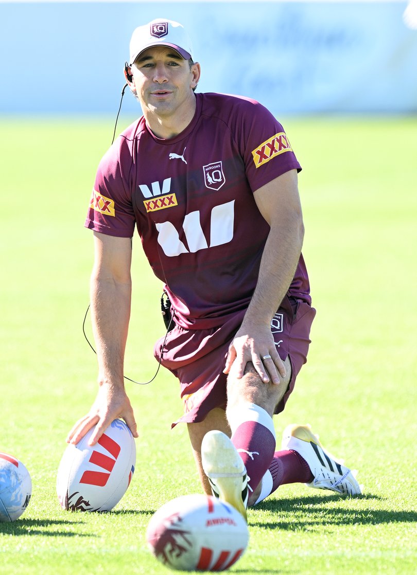 Billy Slater at training last week.