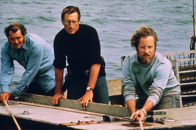Robert Shaw, Roy Scheider and Richard Dreyfuss.