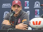 Billy Slater is relishing the pressure in Perth.