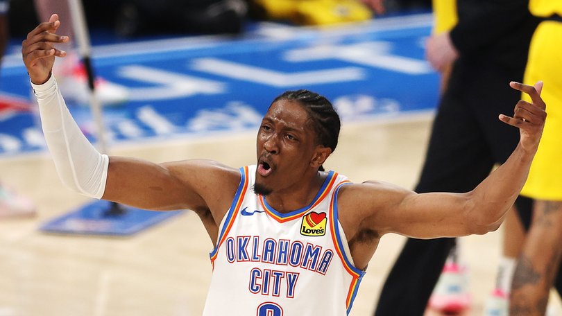 Oklahoma City Thunder forward Jalen Williams had 40 points in Game 5 of the NBA Finals.