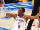 Oklahoma City Thunder forward Jalen Williams had 40 points in Game 5 of the NBA Finals.