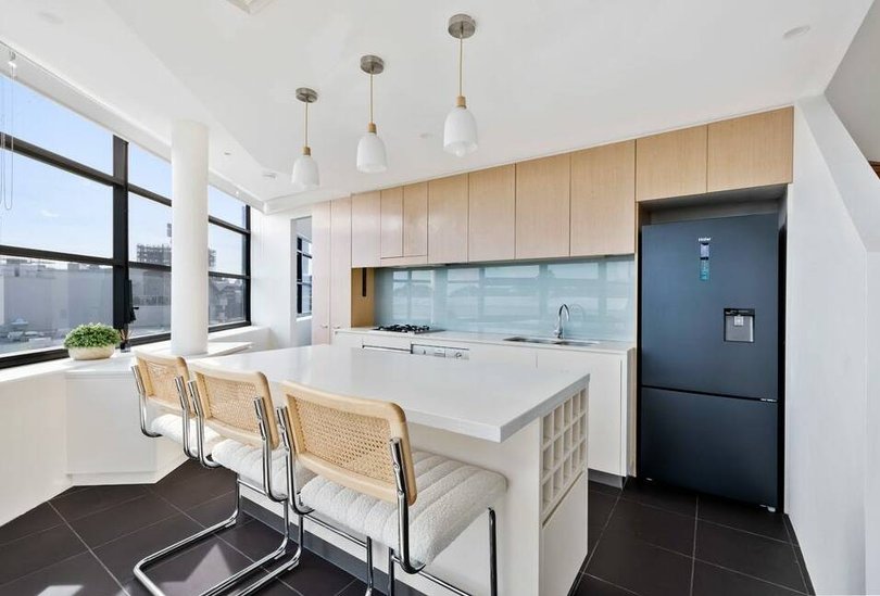 The kitchen.