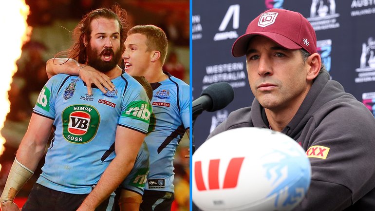 Billy Slater has fired back at Aaron Woods after he was called a ‘grub’.