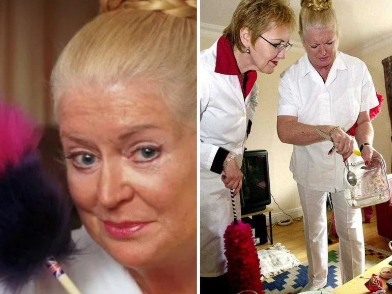 Kim Woodburn: UK reality TV star known for How Clean Is Your House dies aged 83