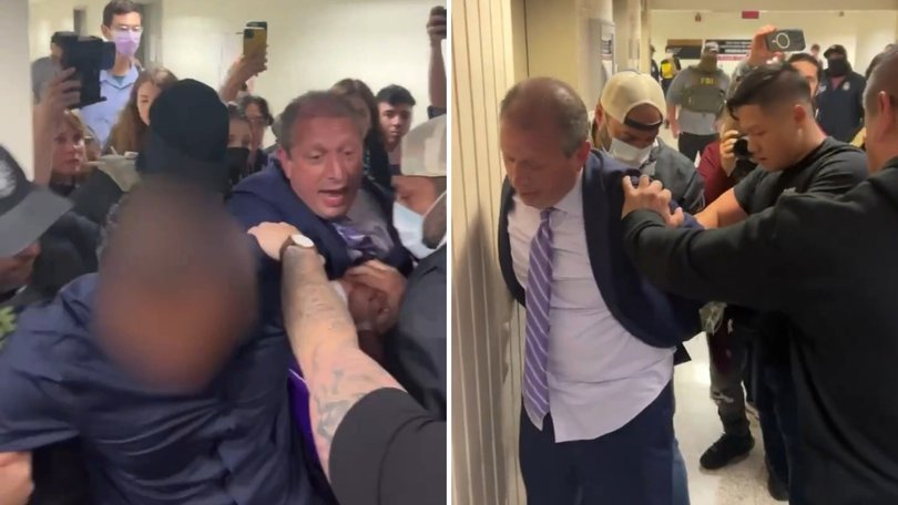 A US politician hoping to become the Democratic mayoral candidate for New York City has been arrested by federal agents.
