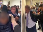 A US politician hoping to become the Democratic mayoral candidate for New York City has been arrested by federal agents.