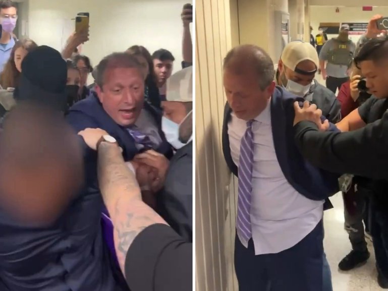 A US politician hoping to become the Democratic mayoral candidate for New York City has been arrested by federal agents.
