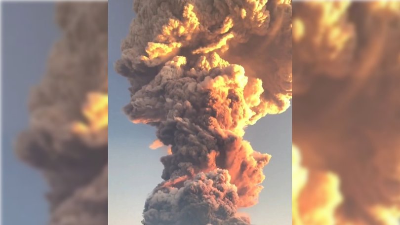 One of Indonesia’s most active volcanoes unleashed an enormous ash cloud 10km into the sky after officials issued the country’s highest alert.