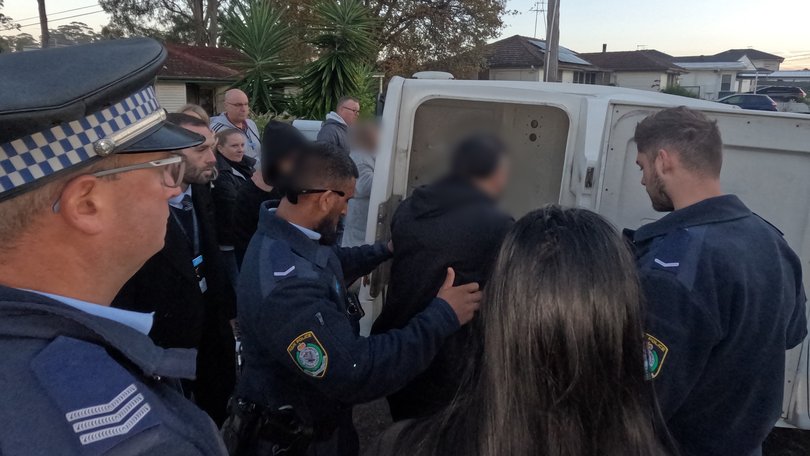 Four men have been carged over a horrific alleged sex crime.