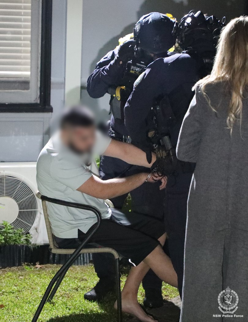 Four men have been charged over a horrific alleged sex crime.