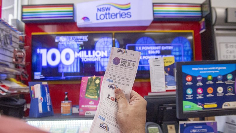 The $100m Powerball is the third-largest jackpot offered by any Australian lottery game.