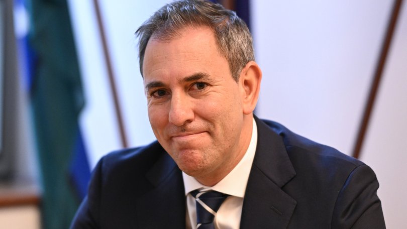 CANBERRA, AUSTRALIA - NewsWire Photos - June 16, 2025: Federal Treasurer Jim Chalmers meets with new Secretary to the Treasury, Jenny Wilkinson at Parliament House in Canberra. NewsWire / Martin Ollman