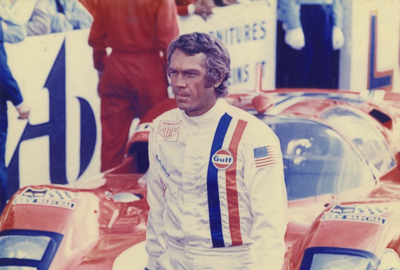 Steve McQueen in Le Mans.