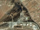 This satellite image provided by Maxar Technologies shows damage after Israeli airstrikes destroyed buildings at an Iranian missile base near Tabriz, Iran, Tuesday, June 17, 2025. 
