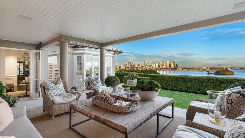 This house in Point Piper sold for around $55 million, with the new owners retaining the stunning home.