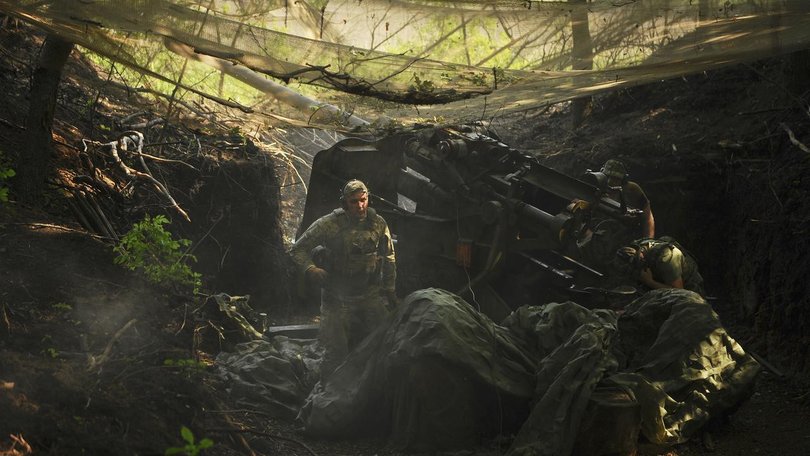 Ukrainian forces have been trying to drive Russian troops from the Sumy region. (AP PHOTO)