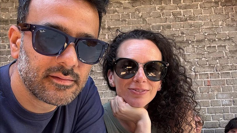 Emily Gian and her husband Tomer are determined to stay in Israel despite Iranian strikes. (HANDOUT/EMILY GIAN)