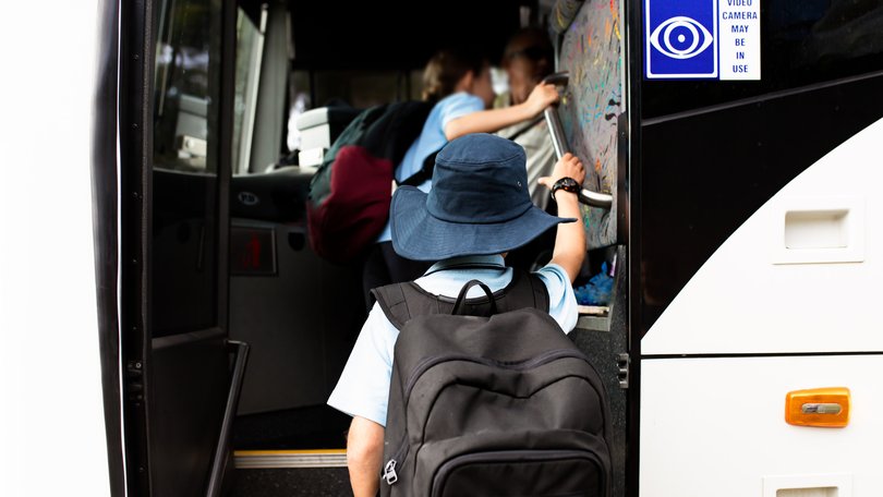 A school bus driver has been charged over allegedly possessing child abuse material.