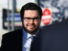 Bruce Lehrmann earned a magistrate's rebuke after not answering a call from a court straight away. (Jono Searle/AAP PHOTOS)