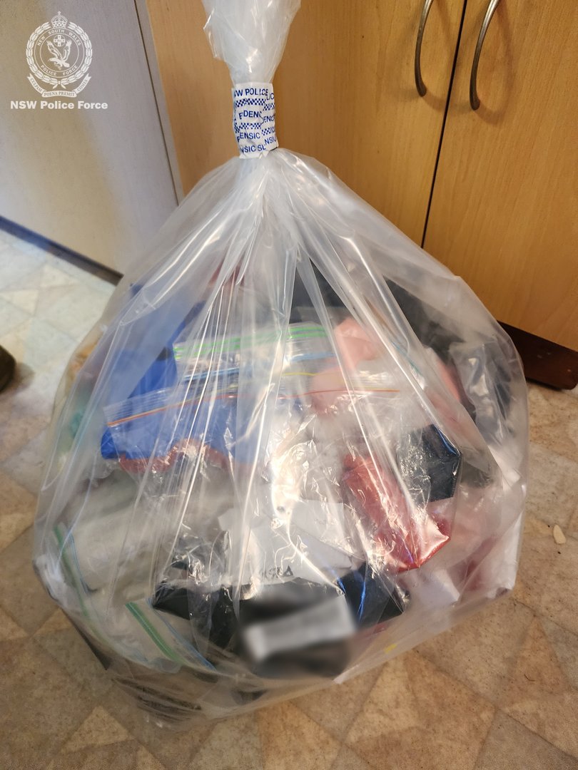 Police seized a large array of illegal 3D guns and parts.