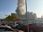 The aftermath of an Iranian missile strike agt Soroka Medical Center in Beersheba.