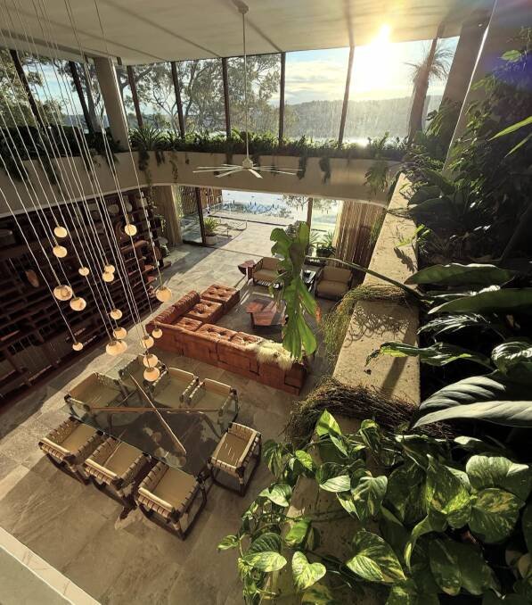 The living room. Picture Instagram