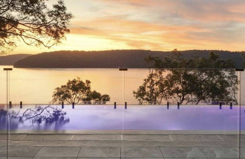 The view from the pool. Picture Instagram
